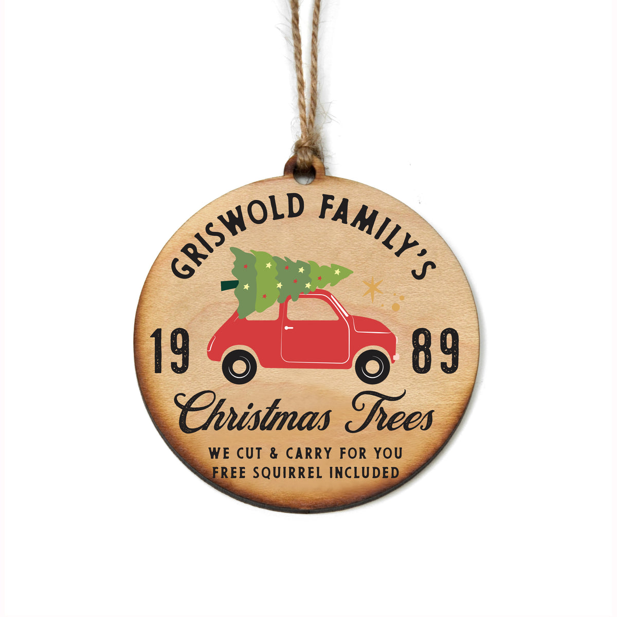 Griswold Christmas Tree Holiday Ornaments - Christmas Decor - WW114 - 6 Per Pack ( $2.95 Per Ornament)