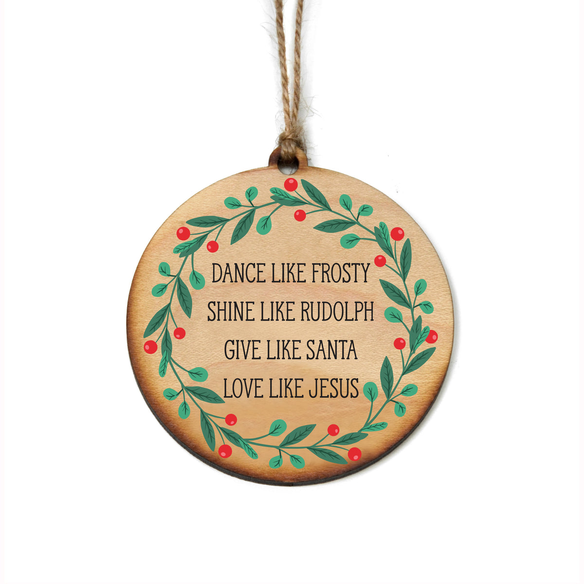Dance Like Frosty Christmas Ornaments - Christmas Decor - WW084 - 6 Per Pack ( $2.95 Per Ornament)