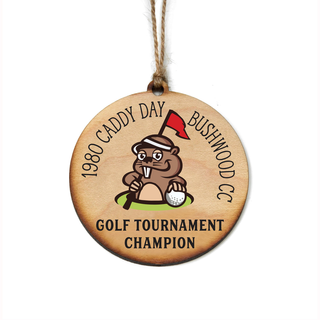 Caddyshack Golf Christmas Ornaments - WW108 - 6 Per Pack ( $2.95 Per Ornament)
