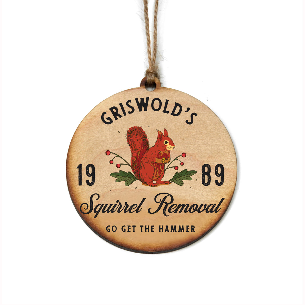 Griswold Squirrel Removal Holiday Ornaments Christmas Décor - WW112 - 6 Per Pack ( $2.95 Per Ornament)