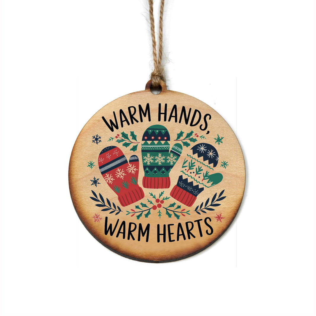 Warm Hands Warm Hearts - WW149 - 6 Per Pack ( $2.95 Per Ornament)