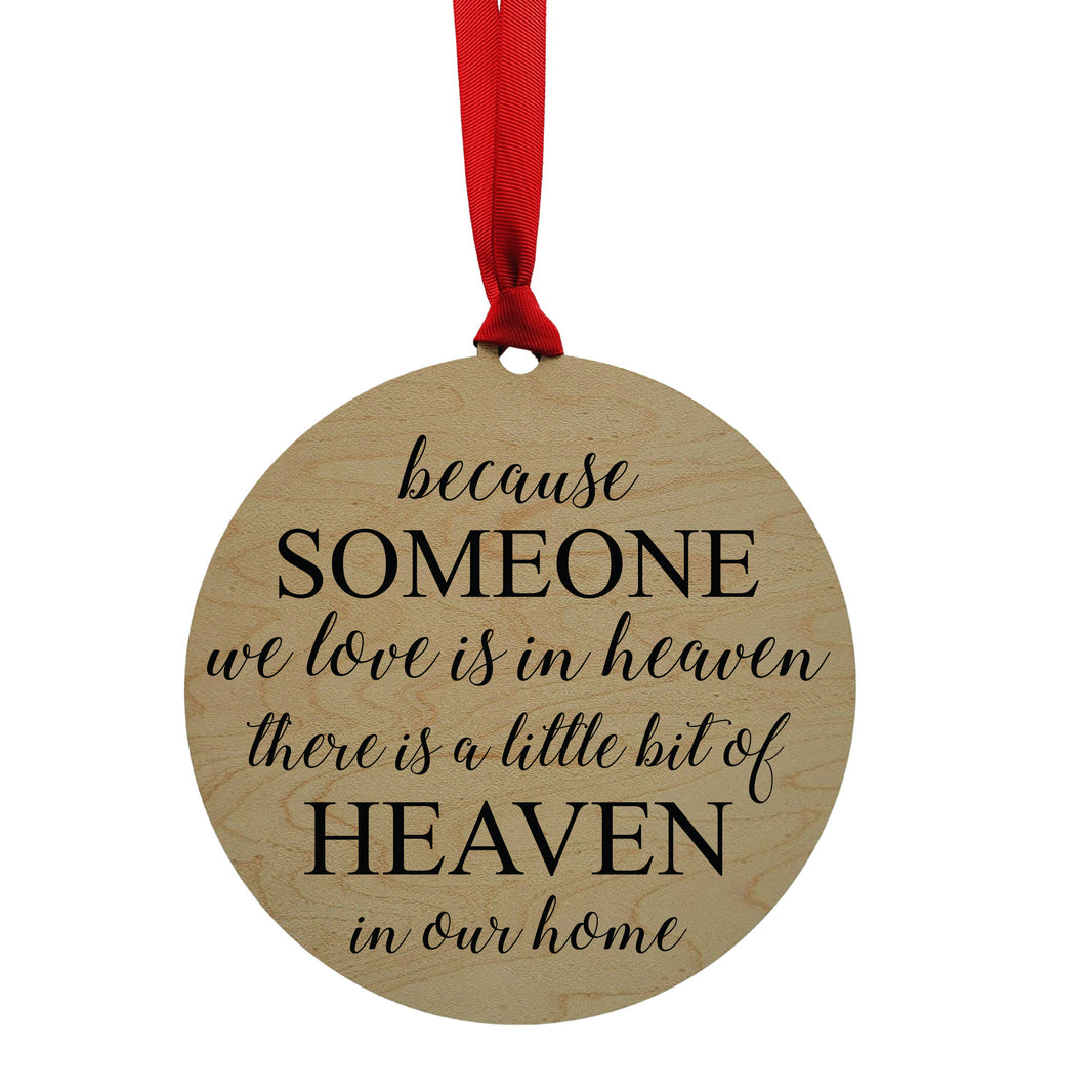 Someone In Heaven Christmas Wreath Ornaments Mantle Ornament - WXL014 - 4 Per Pack ($4.95 Ea. Ornament)