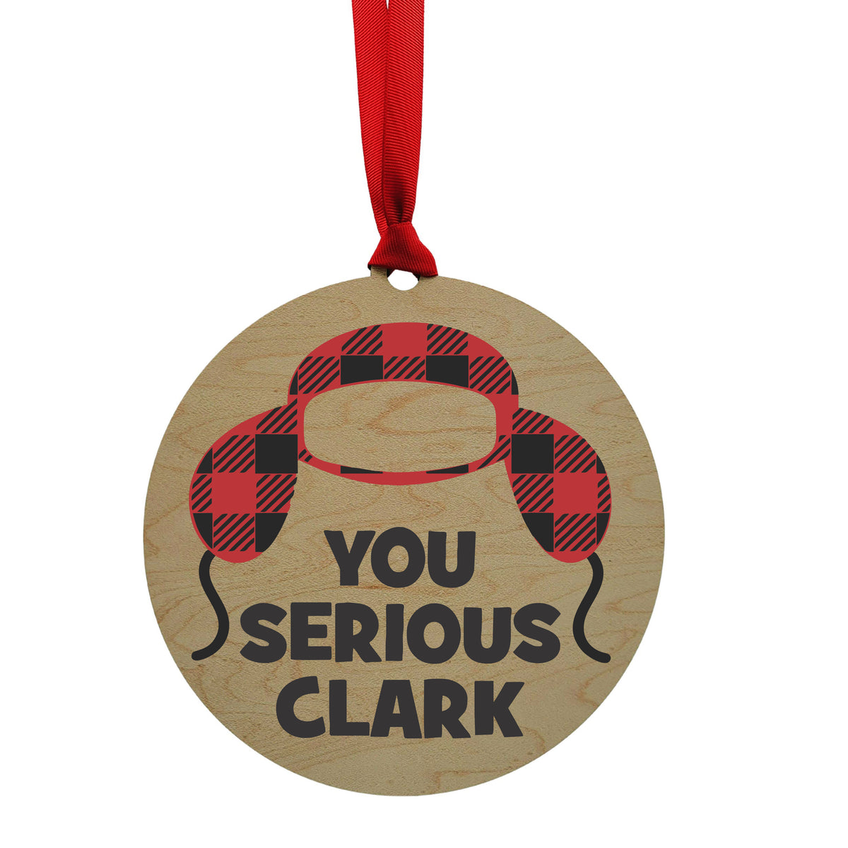 You Serious Clark Christmas Wreath Ornaments Mantle Ornament - WXL015 - 4 Per Pack ($4.95 Ea. Ornament)