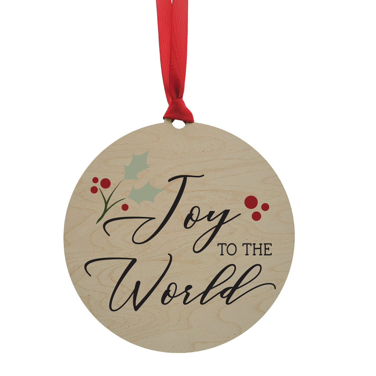 Joy To The World Mantle Christmas Ornament - WXL028 - 4 Per Pack ($4.95 Ea. Ornament)