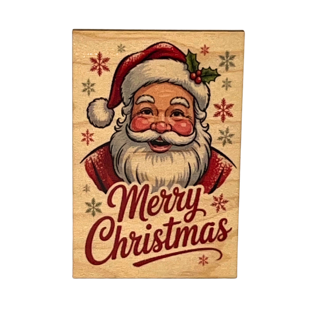 Merry Christmas Santa - XM183 - Pack Of 6 ( $2.25 Per Magnet)