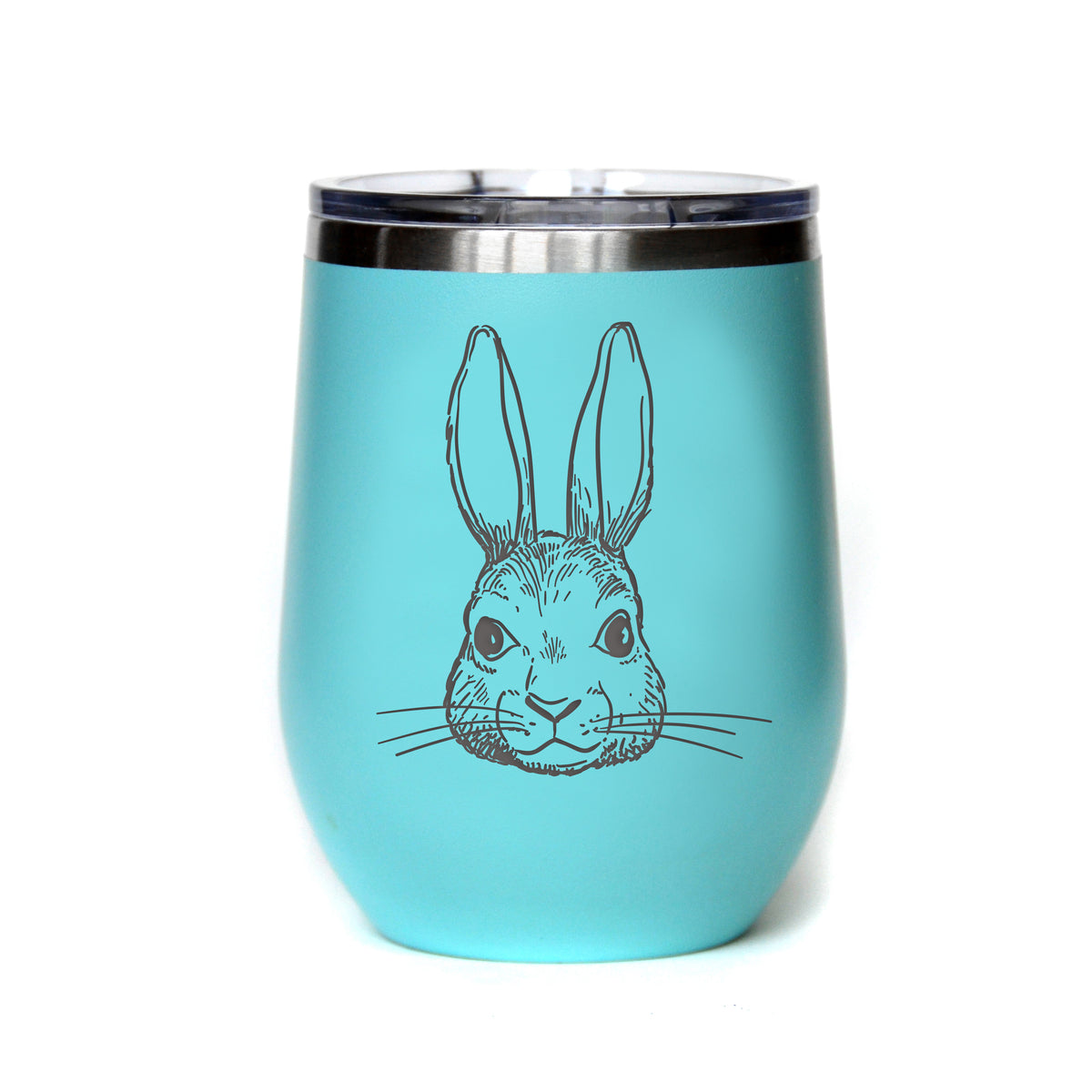 "Cute Bunny" Tumbler Any Size (4 Tumblers Per Pack)