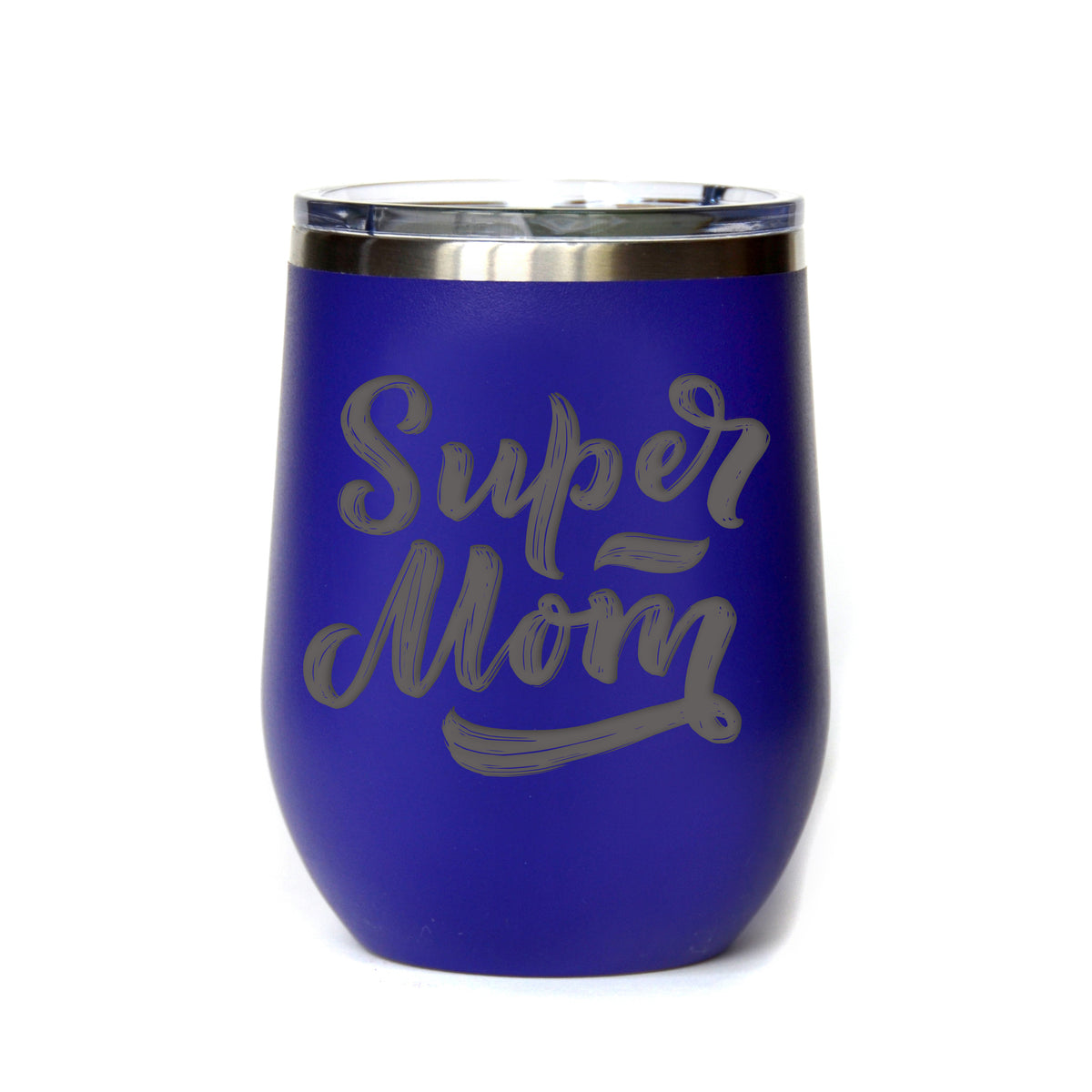 "Super Mom" Tumbler Any Size (4 Tumblers Per Pack)