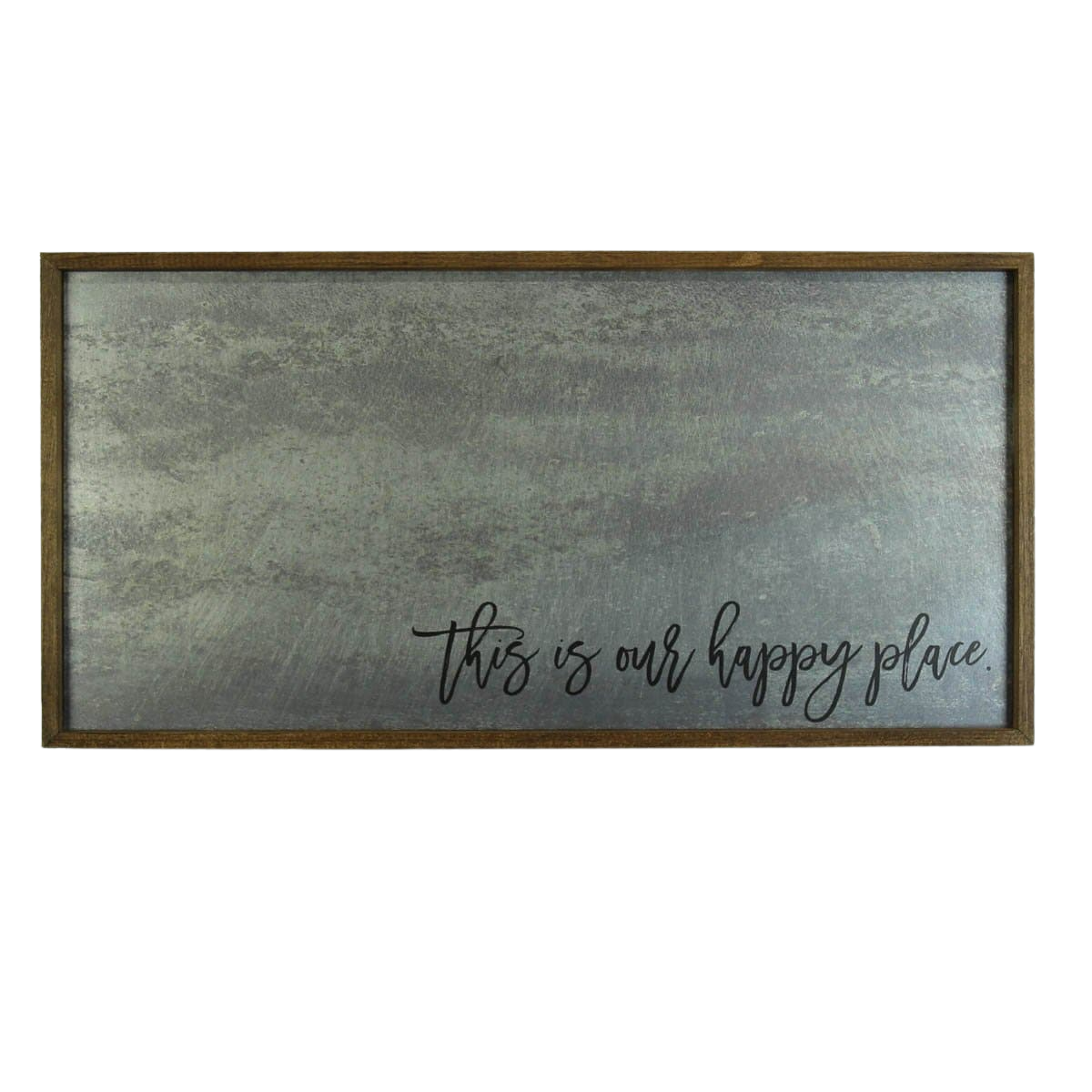 "This is our happy place" 12x24  Magnet Board - HG007 - 2 Per Pack ($25.00 Ea. Sign