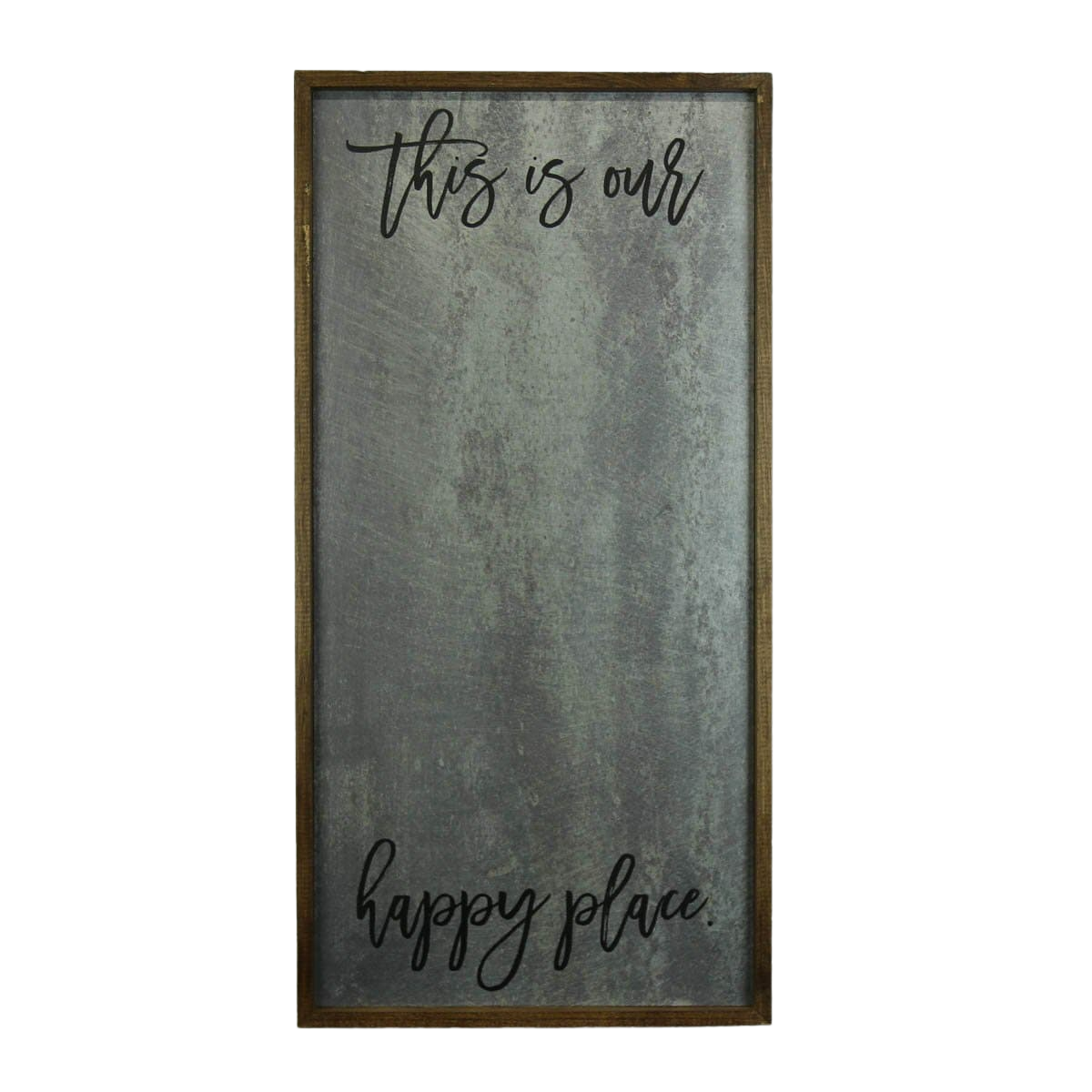 "This Is Our Happy Place" 12x24 Vertical  Magnet Board - HG022 - 2 Per Pack ($25.00 Ea. Sign