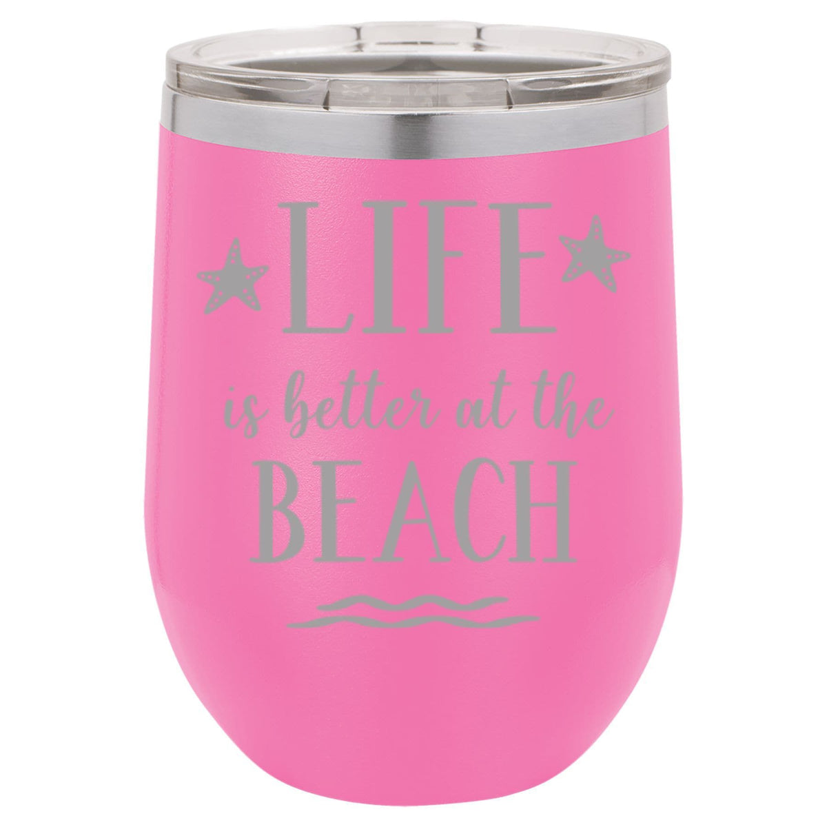 "Life Beach" Tumbler Any Size (4 Tumblers Per Pack)