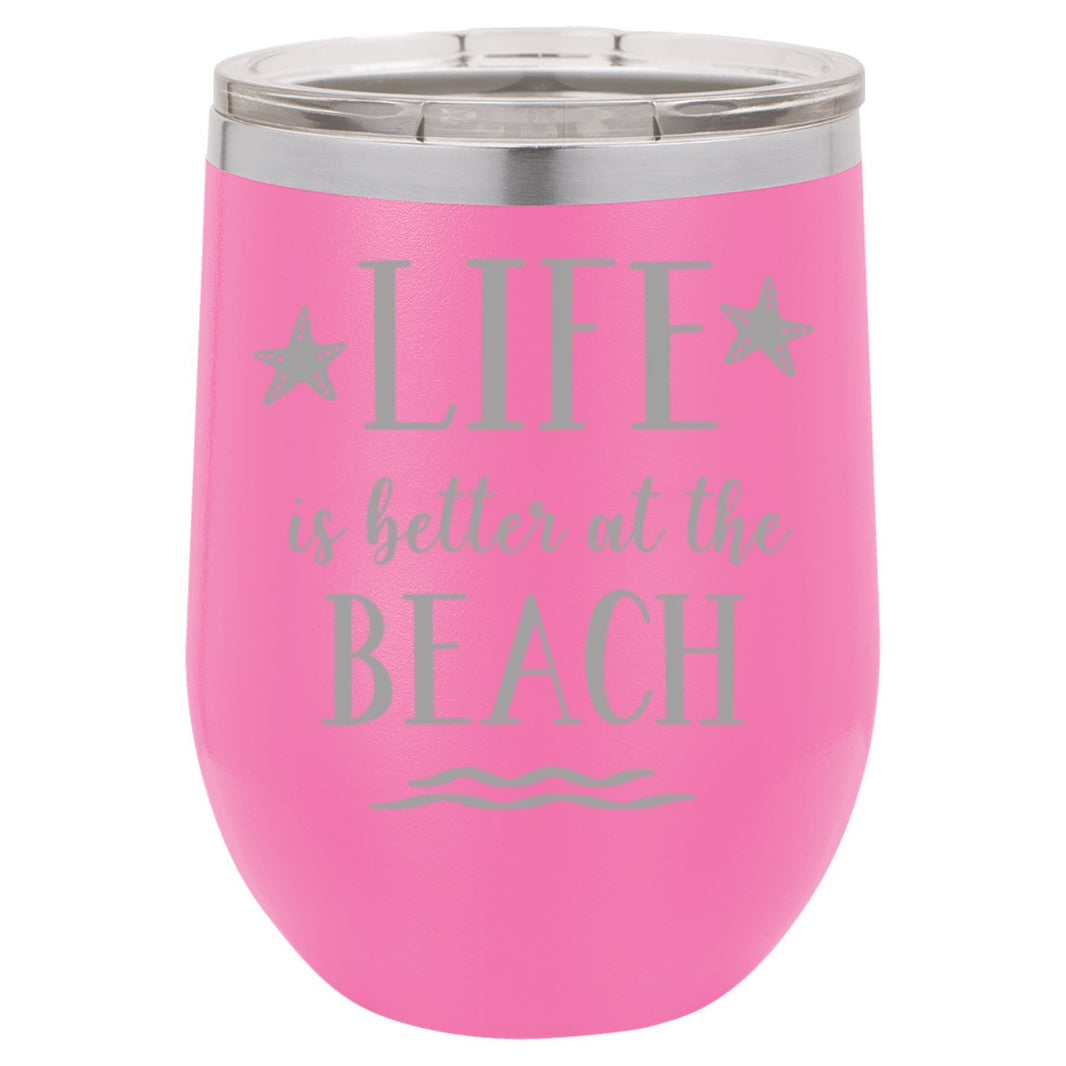 "Life Beach" Tumbler Any Size (4 Tumblers Per Pack)