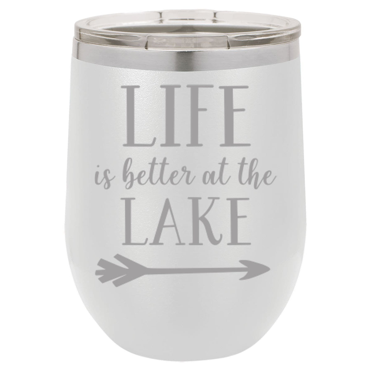 "Life Lake" Tumbler Any Size (4 Tumblers Per Pack)