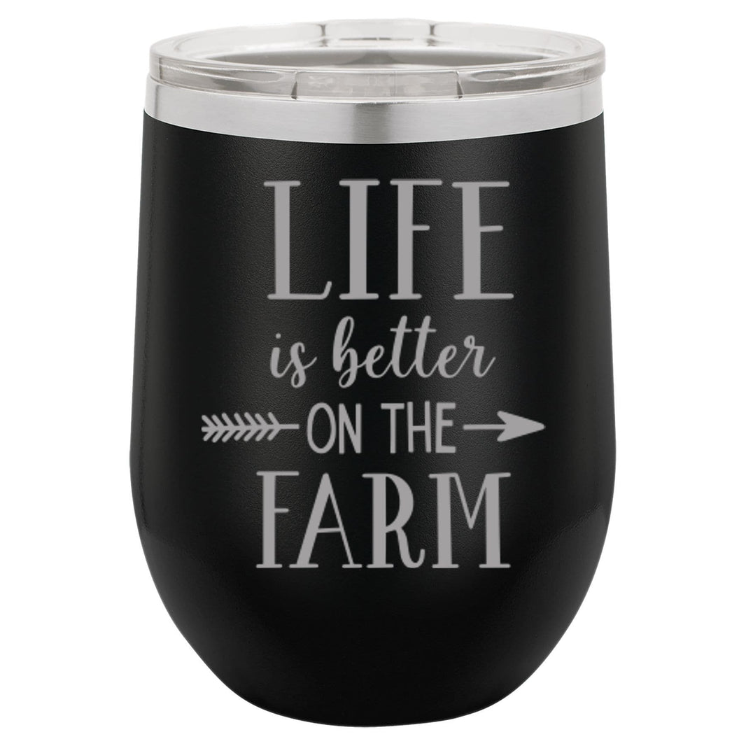 "Life Farm" Tumbler Any Size (4 Tumblers Per Pack)