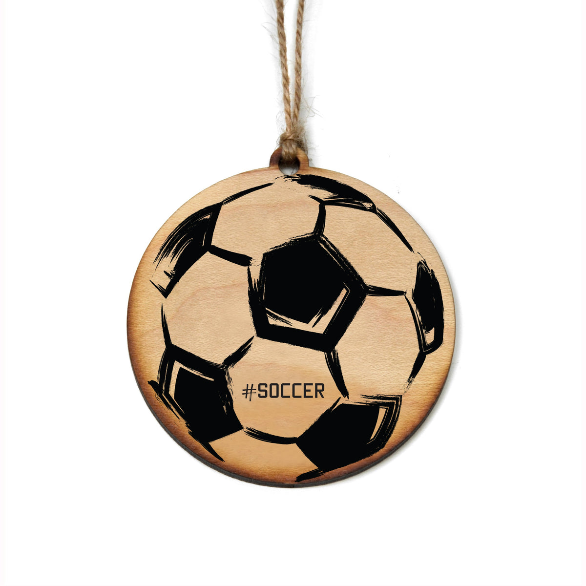"Soccer" Christmas Ornament - WW041 - 6 Per Pack ( $2.95 Per Ornament)