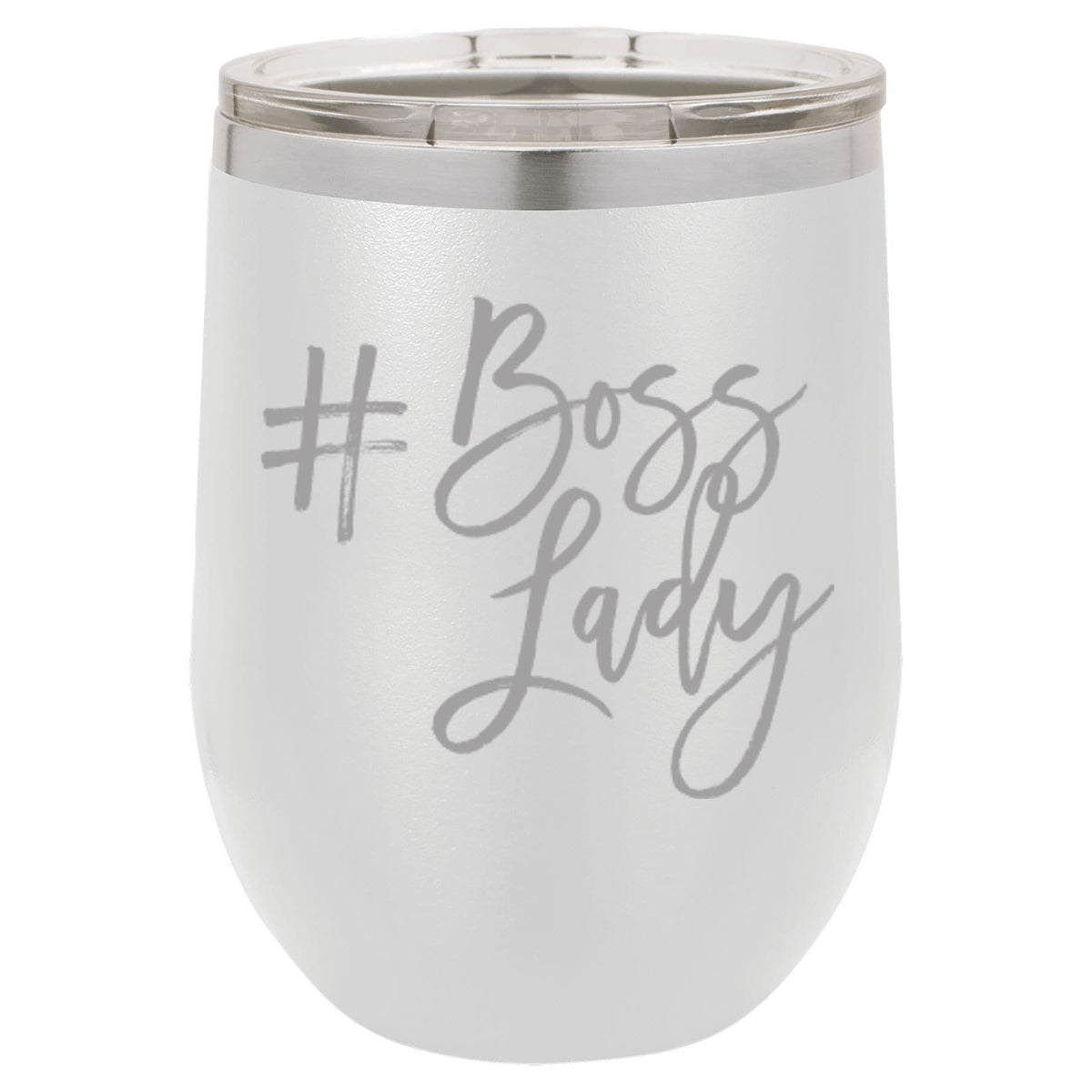 "Boss Lady" Tumbler Any Size (4 Tumblers Per Pack)