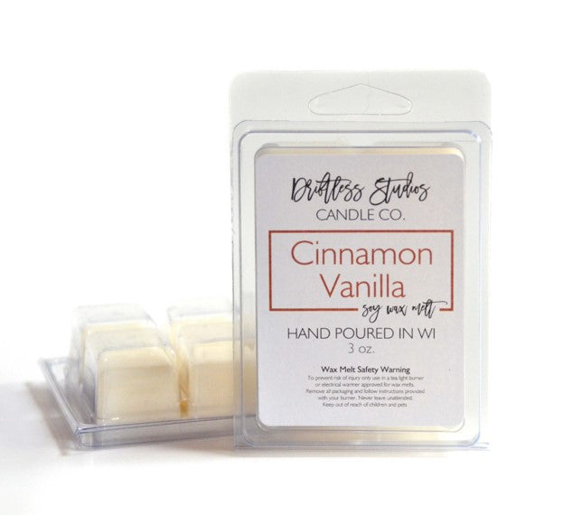 Cinnamon Vanilla Soy Wax Melts - 3oz.