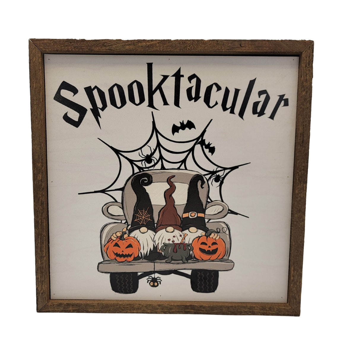 "Spooktacular" 10x10  Sign - CW054 - 2 Per Pack ($11.00 Per Sign)