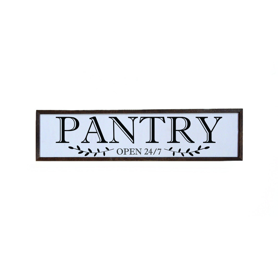 "Pantry" 24x6  Sign - FW002 - 2 Per Pack ($14.00 Per Sign)
