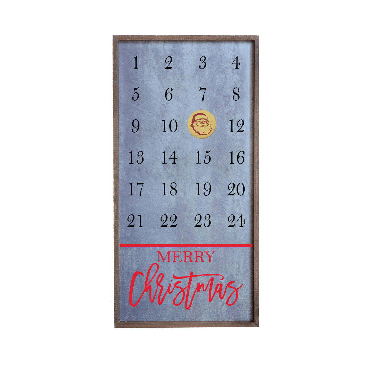"Christmas Countdown" 12x24  Magnet Board - HG026 - 2 Per Pack ($25.00 Ea. Sign