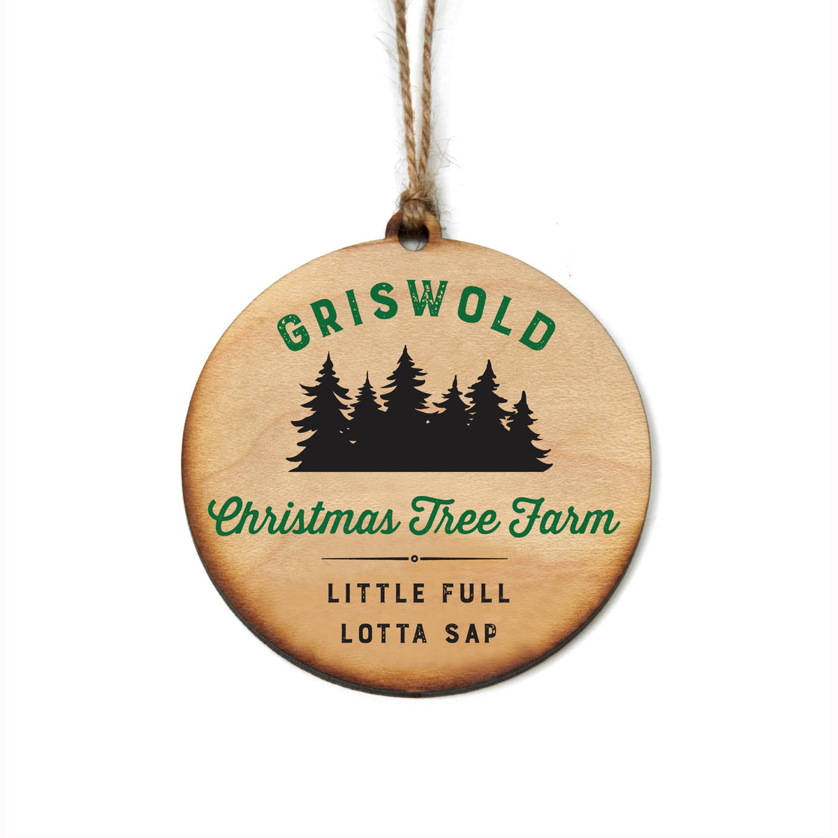 "Griswold Christmas Tree Farm" Christmas Ornament - WW093 - 6 Per Pack ( $2.95 Per Ornament)
