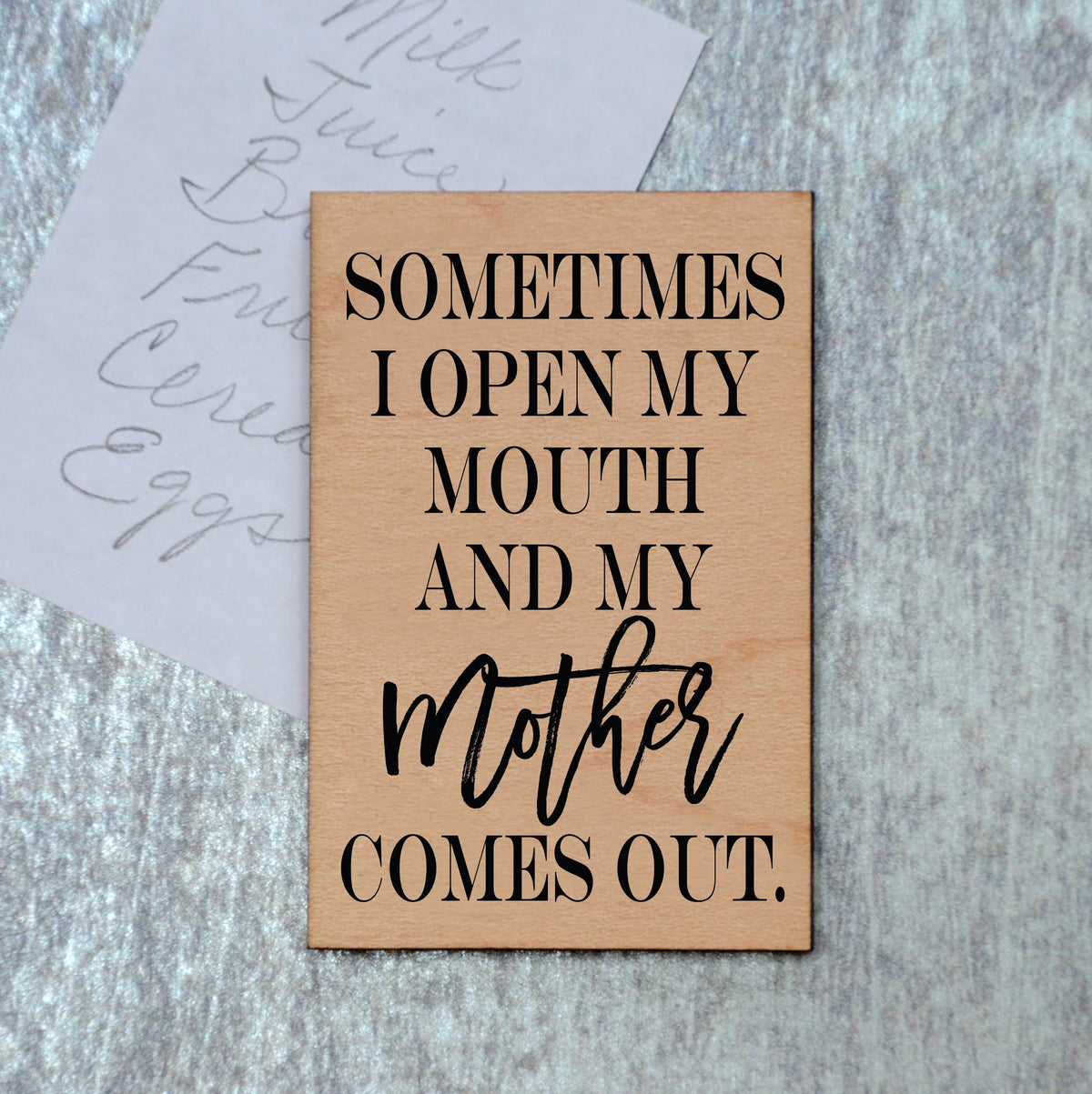 Sometimes I Open My Mouth And Magnet - XM024 - Driftless Studios