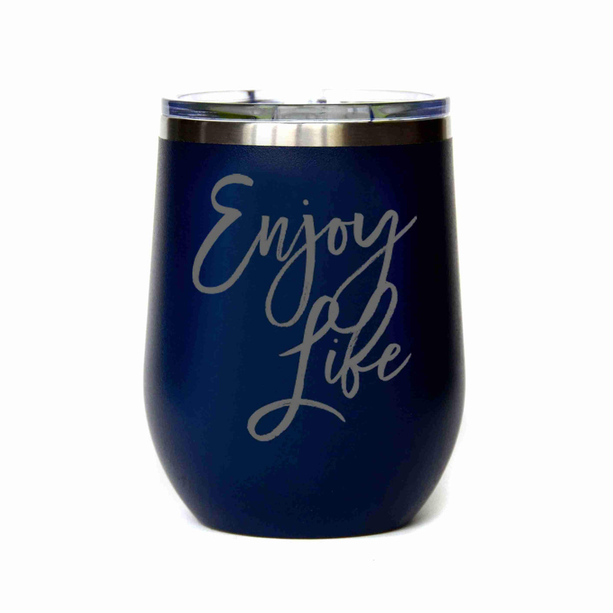 "Enjoy Life" Tumbler Any Size (4 Tumblers Per Pack)