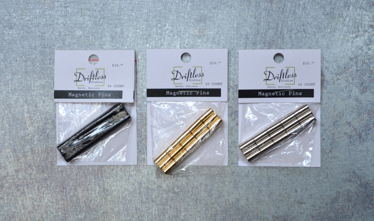 Set of 30 Magnet Pins - Driftless Studios