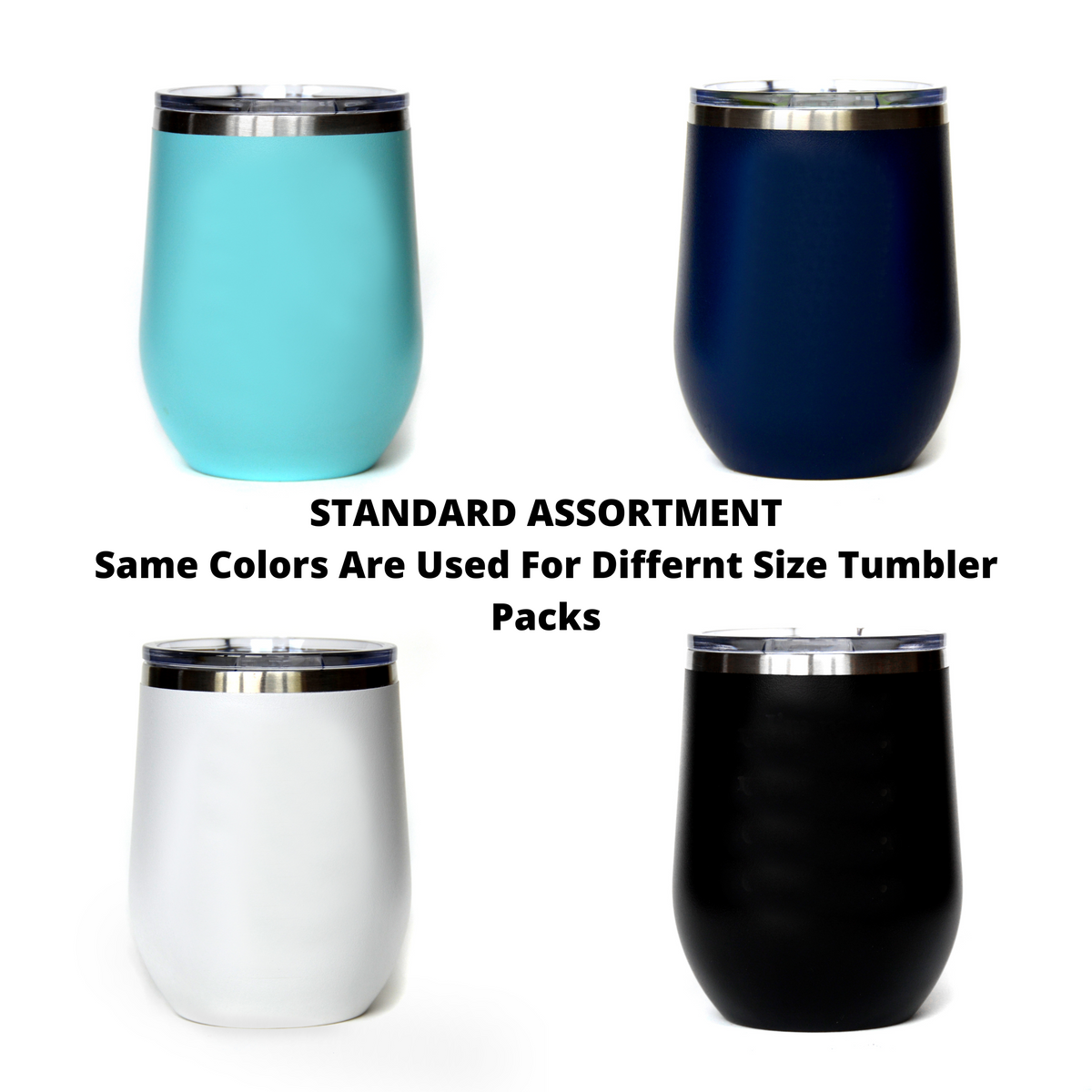 "Yoga Pants" Tumbler Any Size (4 Tumblers Per Pack)